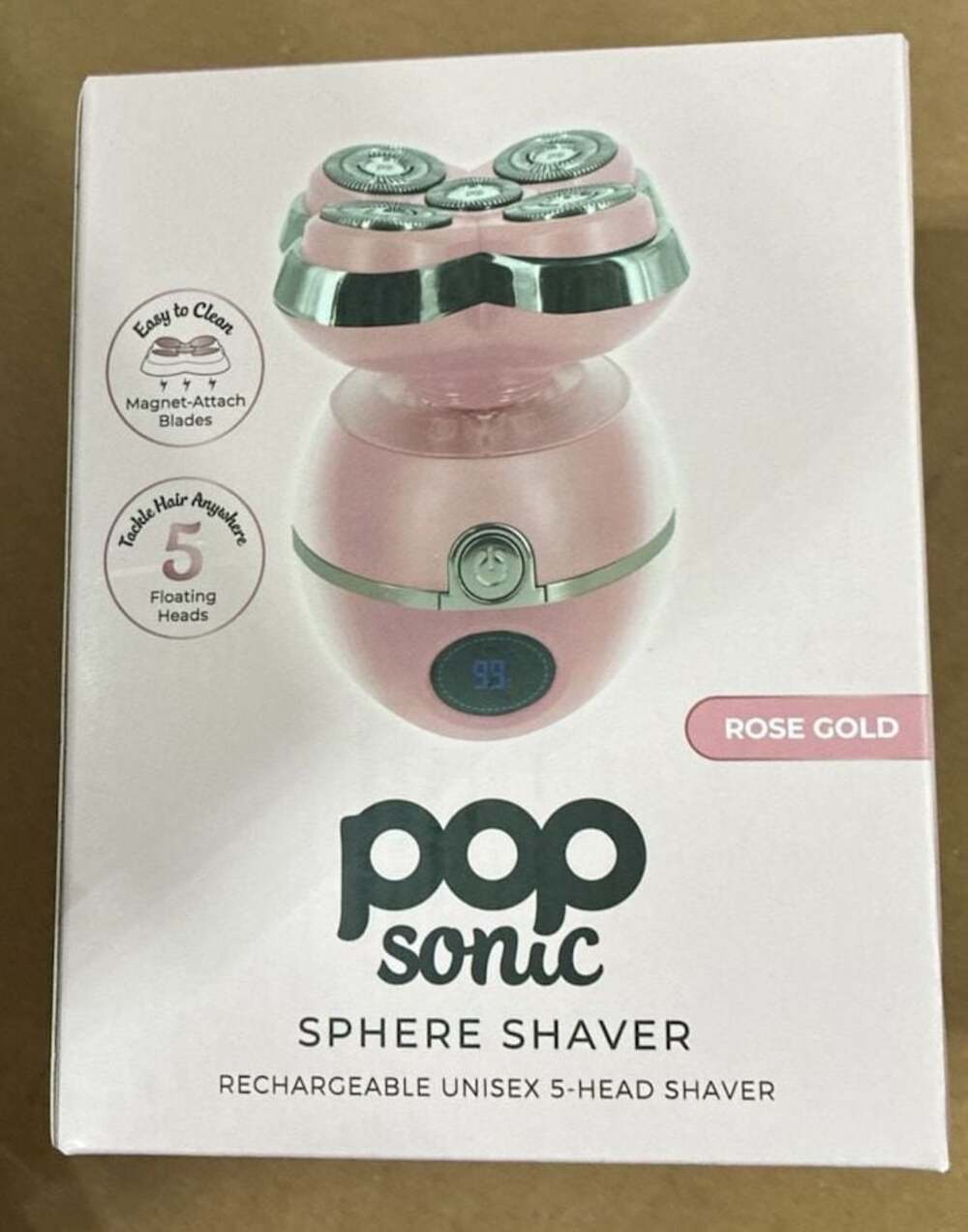 Portable Pink Electric Shaver NEW IN BOX